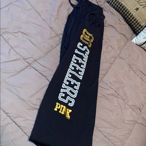 💛🖤PINK STEELERS BOYFRIEND PANTS🖤💛